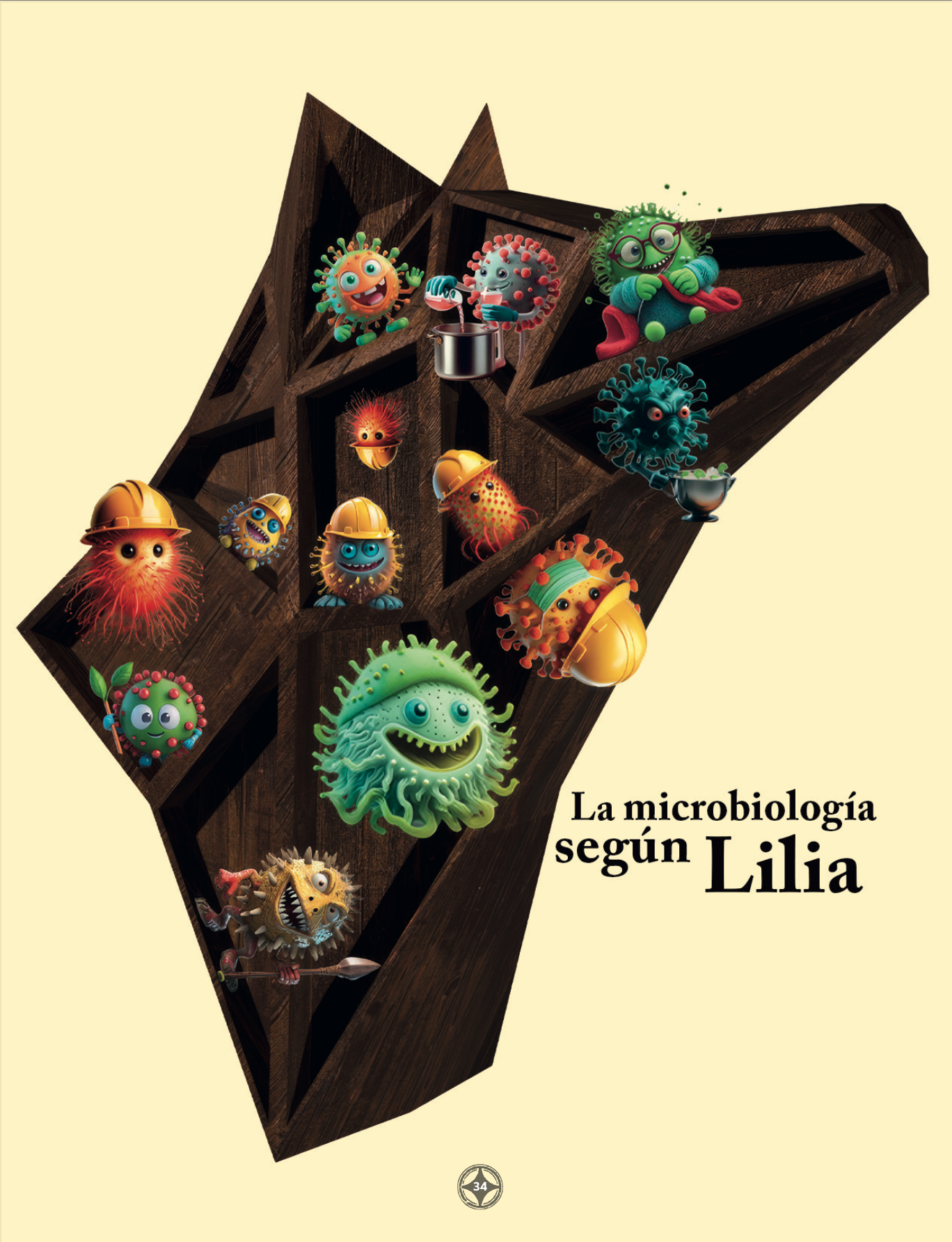 Portadilla Sección La microbiología según Lilia